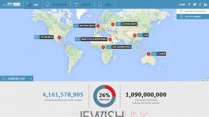 The “ADL Global 100” report released May 13, 2014, surveyed more than 100 countries to determine the extent of anti-Jewish sentiment worldwide.