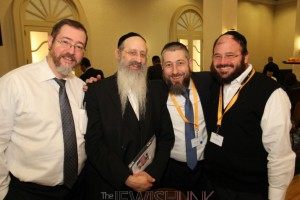 Eitan Kobre, Rabbi Benzion Twersky, Rabbi Ezra Max and Rabbi Yaakov Horowitz