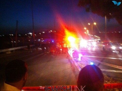 Emergency first response on the scene of the attack - Ishay Abergel - Tazpit News Agency