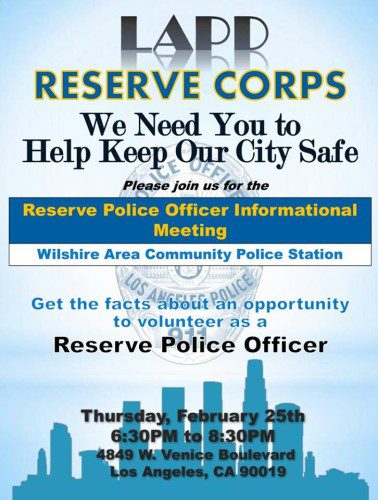 Reserve Cops